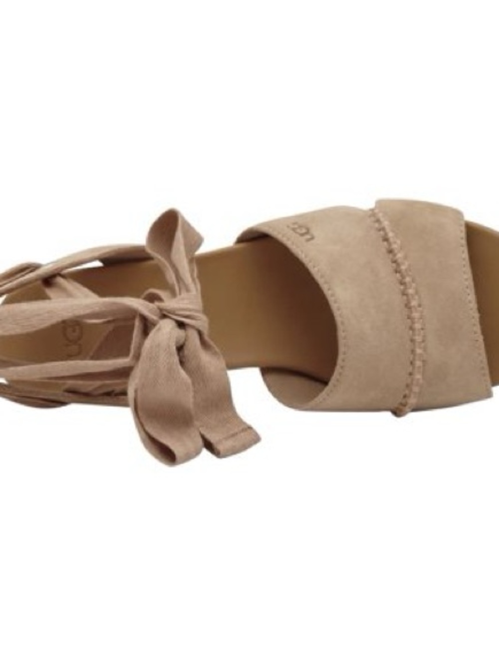 Authentic NWOT Taia Ankle Straps Espadrille Wedge Sandals UGG - Picture 7 of 8